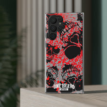Load image into Gallery viewer, One Bravo Skull Flexi Phone Case
