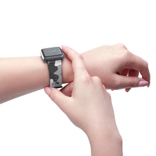 Load image into Gallery viewer, Snow Camo Apple Watch Band