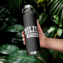 Load image into Gallery viewer, U.S. Military Veteran 22oz Vacuum Insulated Bottle