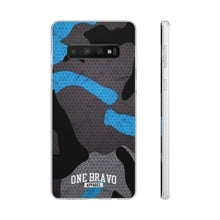 Load image into Gallery viewer, One Bravo Blue Camo Flexi Phone Case