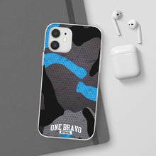 Load image into Gallery viewer, One Bravo Blue Camo Flexi Phone Case