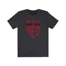 Load image into Gallery viewer, One Bravo RED Unisex Tee