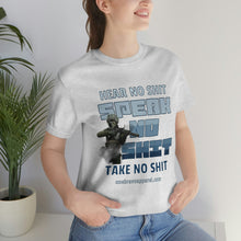 Load image into Gallery viewer, Hear No Shit, Take No Shit, Speak No Shit Unisex Tee