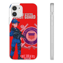 Load image into Gallery viewer, United States Coast Guard Flexi Phone Case