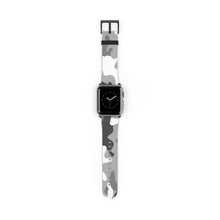 Load image into Gallery viewer, Snow Camo Apple Watch Band