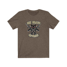 Load image into Gallery viewer, One Bravo Logo w/skull & ar-15's Unisex Tee