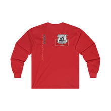Load image into Gallery viewer, Glacial Lakes Just Ride It Cotton Long Sleeve Tee