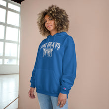 Load image into Gallery viewer, White One Bravo Drip Logo Hoodie