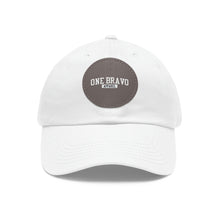 Load image into Gallery viewer, One Bravo Hat with Leather Patch