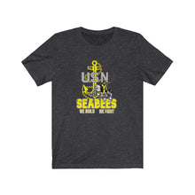 Load image into Gallery viewer, USN Seabee Unisex Tee