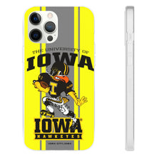 Load image into Gallery viewer, Iowa University Football #2 Flexi Phone Case