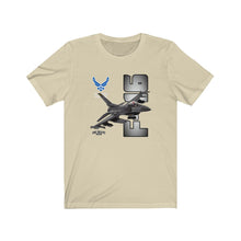 Load image into Gallery viewer, F-16 Falcon Aircraft Unisex Tee