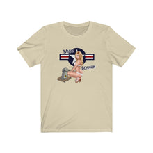 Load image into Gallery viewer, Miss Behavin' Nose Art Unisex Tee