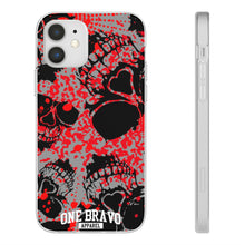 Load image into Gallery viewer, One Bravo Skull Flexi Phone Case