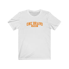 Load image into Gallery viewer, Orange One Bravo Logo Unisex Tee