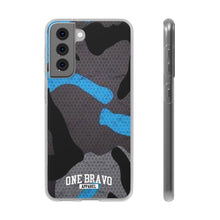 Load image into Gallery viewer, One Bravo Blue Camo Flexi Phone Case