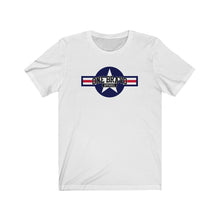 Load image into Gallery viewer, One Bravo Air Force Roundel Logo Unisex Tee