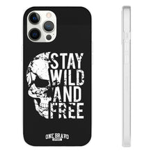 Load image into Gallery viewer, Stay Wild and Free Flexi Phone Case