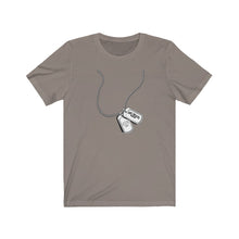 Load image into Gallery viewer, One Bravo Dog Tag Unisex Tee