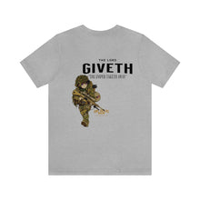 Load image into Gallery viewer, Sniper Taketh Away Unisex Tee