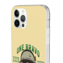 Load image into Gallery viewer, One Bravo Soldier Flexi Phone Case