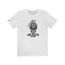 Load image into Gallery viewer, One Bravo Skull Grenade Unisex Tee