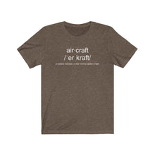Load image into Gallery viewer, Aircraft Definition Unisex Tee