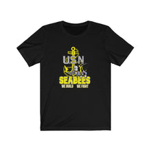 Load image into Gallery viewer, USN Seabee Unisex Tee