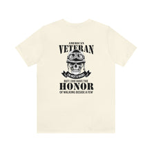Load image into Gallery viewer, American Veteran Unisex Tee