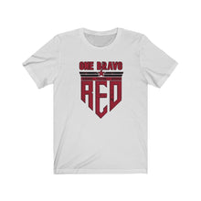 Load image into Gallery viewer, One Bravo RED Unisex Tee