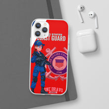 Load image into Gallery viewer, United States Coast Guard Flexi Phone Case