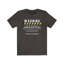Load image into Gallery viewer, Warning Unisex Tee
