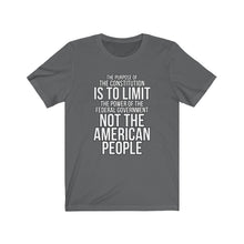Load image into Gallery viewer, The Purpose Of The Constitution Unisex Tee