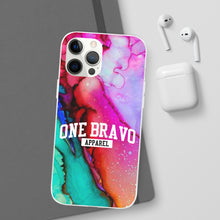 Load image into Gallery viewer, One Bravo Marble Flexi Phone Case