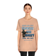Load image into Gallery viewer, Hear No Shit, Take No Shit, Speak No Shit Unisex Tee
