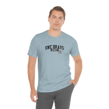 Load image into Gallery viewer, One Bravo Dog Tag Unisex Tee