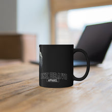 Load image into Gallery viewer, One Bravo Skull 11oz Black Coffee Mug