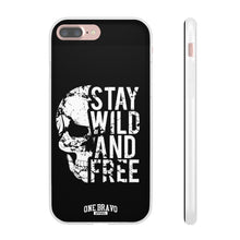 Load image into Gallery viewer, Stay Wild and Free Flexi Phone Case