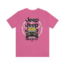 Load image into Gallery viewer, Jeep- Born In The U.S.A. Unisex Tee