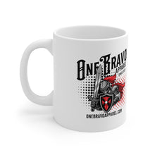 Load image into Gallery viewer, One Bravo Knight Logo #2 Ceramic Mug 11oz