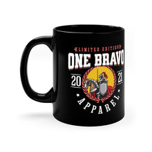 Load image into Gallery viewer, One Bravo Limited Edition #12 Ceramic Black Mug