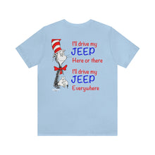 Load image into Gallery viewer, Dr. Suess Jeep Unisex Tee