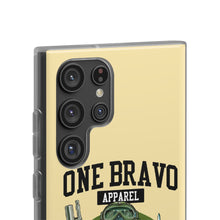 Load image into Gallery viewer, One Bravo Skeleton Middle Finger Flexi Phone Case
