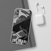 Load image into Gallery viewer, One Bravo Black Camo Flexi Phone Case