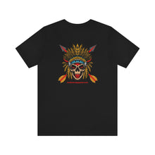 Load image into Gallery viewer, Indian Chief Skull Unisex Tee