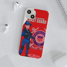 Load image into Gallery viewer, United States Coast Guard Flexi Phone Case