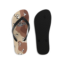 Load image into Gallery viewer, One Bravo Camo Unisex Flip-Flops