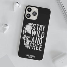 Load image into Gallery viewer, Stay Wild and Free Flexi Phone Case