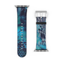 Load image into Gallery viewer, Blue Kryptek Camo Apple Watch Band