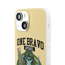 Load image into Gallery viewer, One Bravo Skeleton Middle Finger Flexi Phone Case